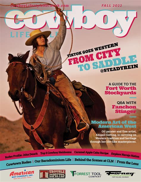 Cowboy Lifestyle Magazine Fall 2022 By Ae Engine Issuu