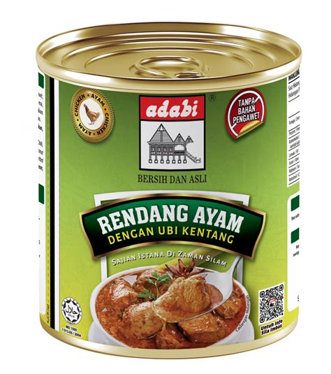Chicken Rendang With Potatoes Adabi