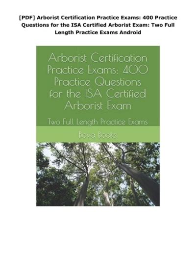 Pdf Arborist Certification Practice Exams 400 Practice Questions For