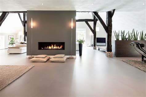 G Vloeren Betonlook Gietvloer Huis Interieur Vloerontwerp