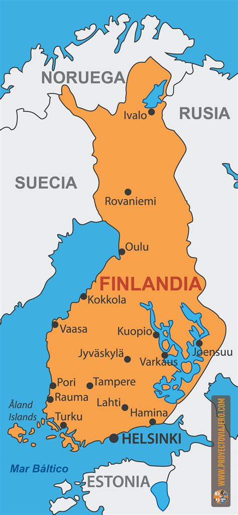 H Medo Inspeccionar Munici N Finlandia Mapa Ciudades Percibir Quinto