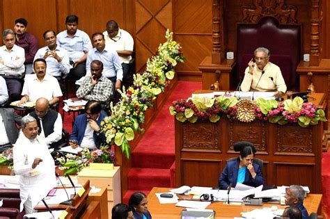 Belagavi Karnataka Chief Minister Siddaramaiah Speaks During Council