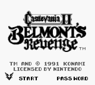 Game Castlevania II Belmont S Revenge Game Boy 1991 Konami OC ReMix