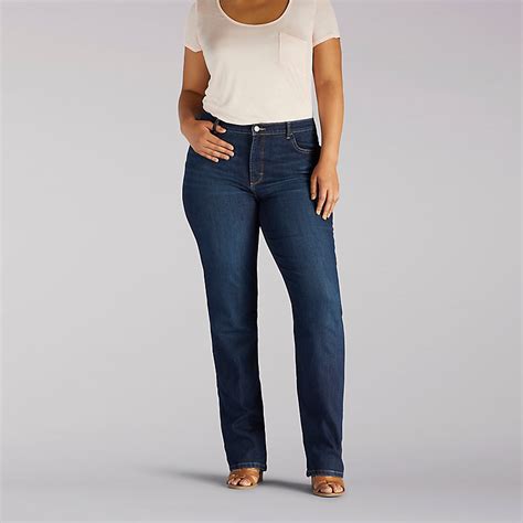 Instantly Slims Relaxed Fit Straight Leg Jean Classic Fit Plus Lee