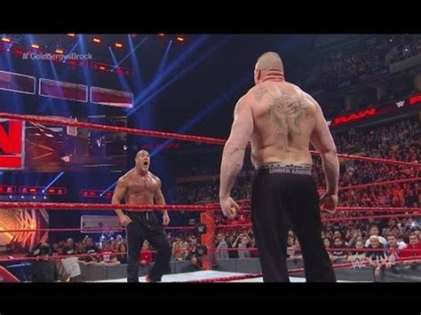 Brock Lesnar Vs Goldberg Full Video Wwe Raw 14 November 2016 Wwe