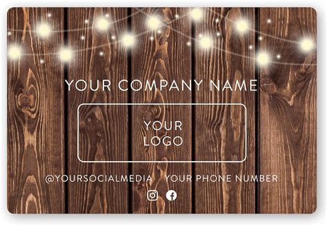 100 Rectangle Square Custom Vinyl Stickers Label