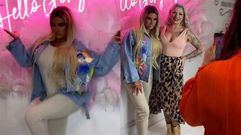 Katie Price Makes Just £960 As A Handful Of Fans Greet Her At Makeup