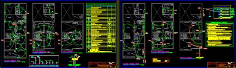 Planos De Instalaci N El Ctrica Unifamiliar En Dwg Autocad S Mbolos