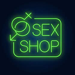 Sex Shop Neon Sign With Condom Package Royalty Free Vector