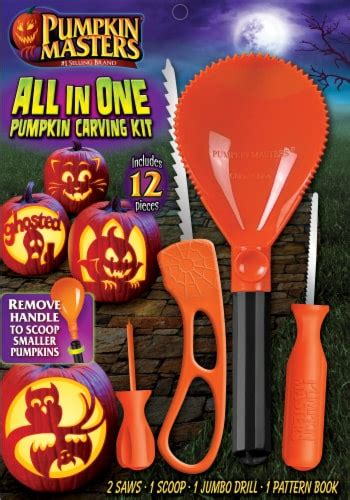 Pumpkin Masters® All In One Pumpkin Carving Kit 12 Pc King Soopers