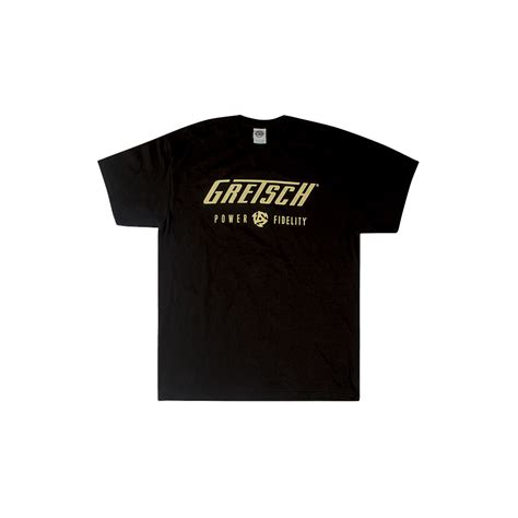 Gretsch Guitars Power And Fidelity Logo L T Shirt