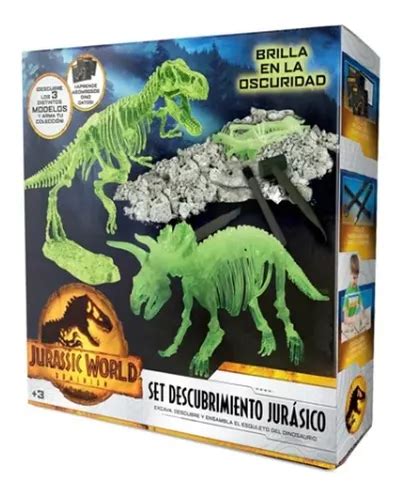 Set Descubrimiento Esqueleto Dinosaurio Para Armar Jurassic | MercadoLibre