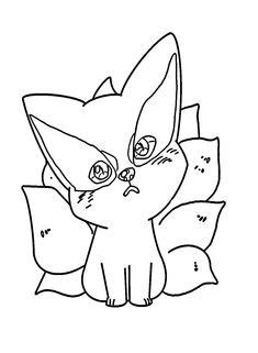 Kurama Coloring Pages Ideas Coloring Pages Coloring Pages For