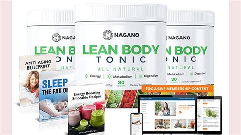 Nagano Lean Body Tonic Review Is This A Maximum Potency Weight Loss Formula By Health