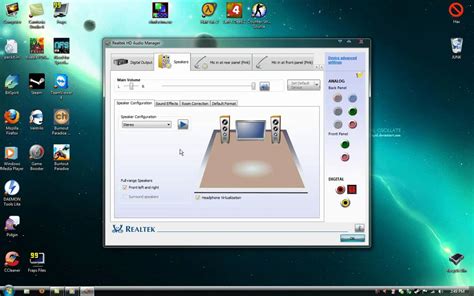 Play Audio With Both Headphones And Speakers Using Realtek Hd Windows 7