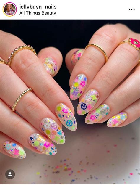 Confetti Set Manicura De U As U As Acr Licias De Gel Manicura