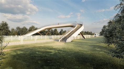 Network Rail Unveils Modular Railway Footbridge Which Can Be Erected In