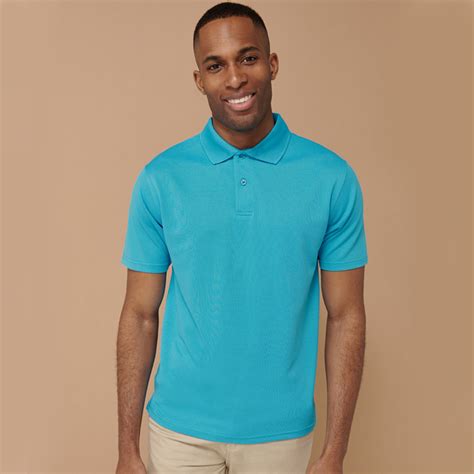 Henbury Coolplus Wicking Pique Polo Shirt Cressco Corporate Clothing