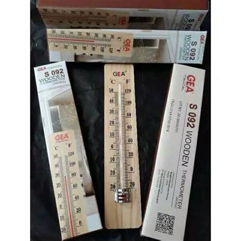 Jual Thermometer Ruangan Thermometer Kayu Thermometer Ruang