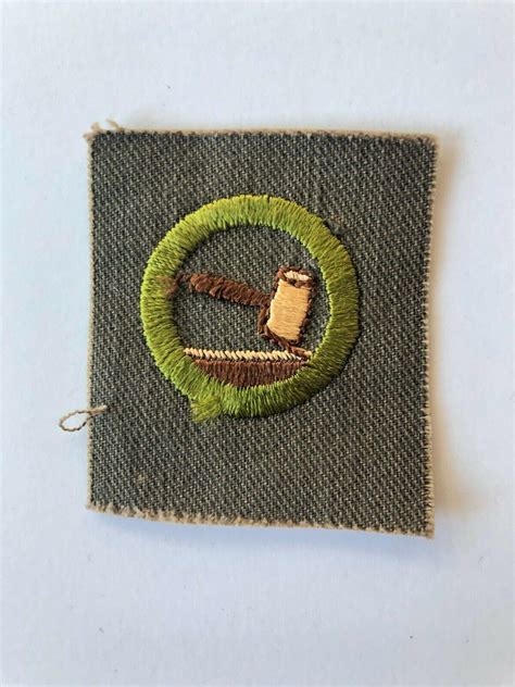 Public Speaking Type A Merit Badge Boy Scout Patch Insignia Mint