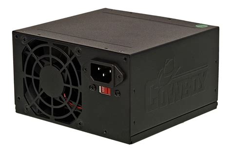 Fonte de alimentação para PC Knup Cowboy KP 532 400W preta 115V 230V