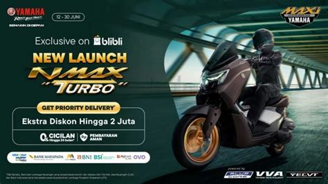 40 Menit Nmax Turbo Terjual 1000 Unit Melalui Blibli