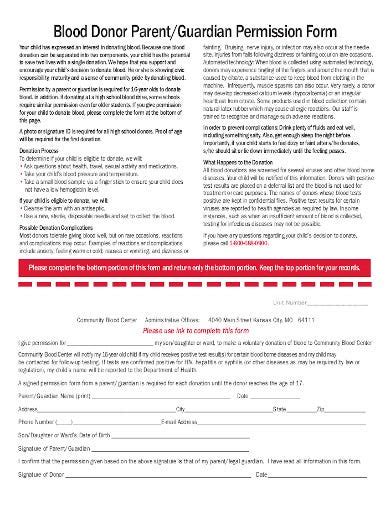 Inova Blood Donor Parent Guardian Consent Form 2024 Printable Consent