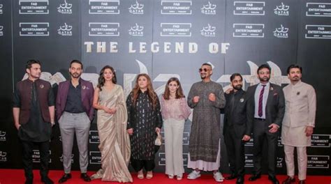 The Legend Of Maula Jatt Qatar Premiere Fawad And Mahira Khan Turn Heads