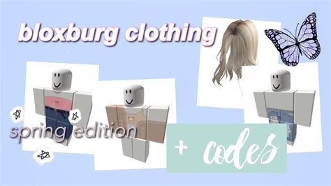 Cute Bloxburg Clothing Codes Roblox Bloxburg Youtube