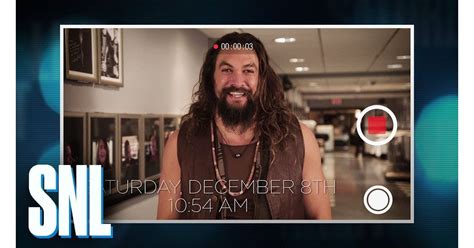 Jason Momoa's SNL Video Diary | Jason Momoa Saturday Night Live Skits ...