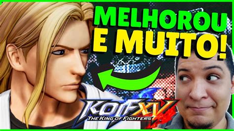 Andy Bogard Rea O Impress Es E An Lise Kof Xv Ao Vivo Youtube