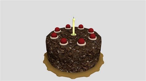 Portal Cake Download Free 3d Model By Octane Reboot Redwthr