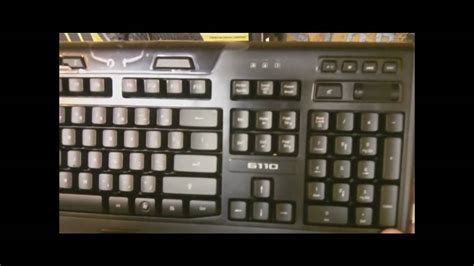 Logitech G110 Gaming Keyboard Unboxing And Review Youtube