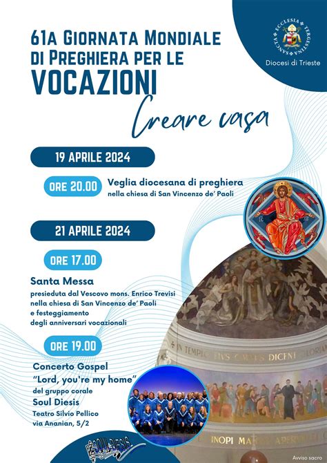 Veglia Diocesana Di Preghiera Per Le Vocazioni Diocesi Di Trieste