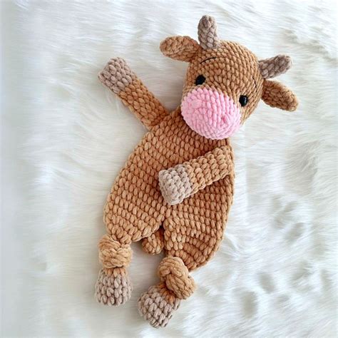 Crochet Snuggler Highland Cow Pattern Highland Cow Pattern Cow