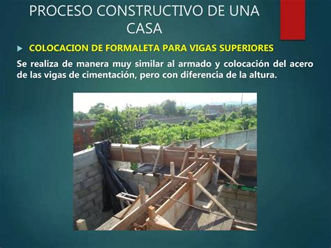 Proceso Constructivo De Casa Ppt