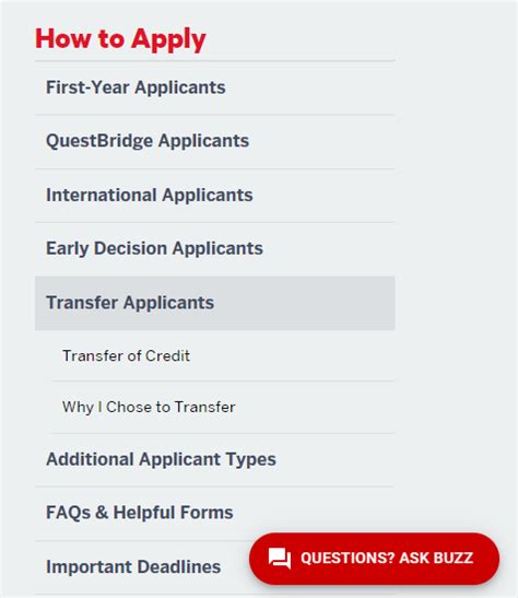 Boston University Transfer Acceptance Rate