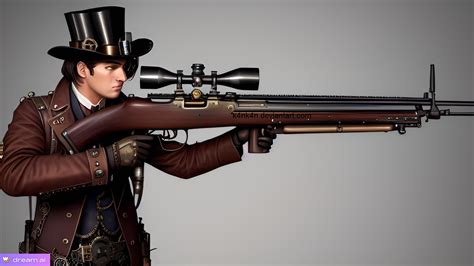 Steampunk Sniper Gunner 8 July 2023 By K4nk4n On Deviantart