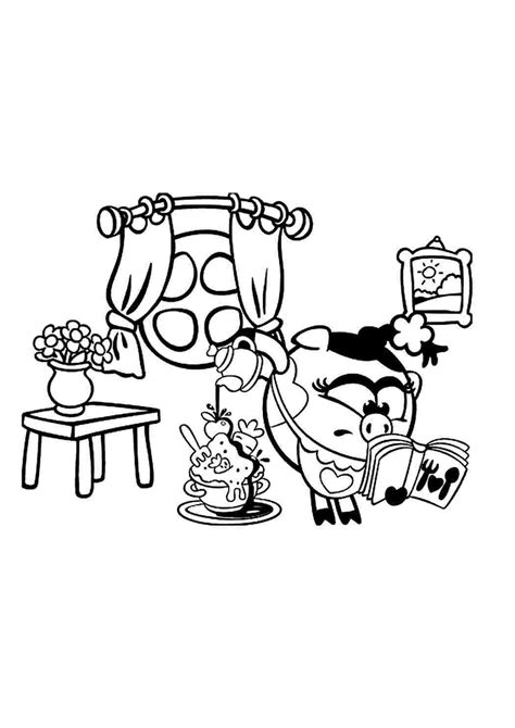 Раскраски, Раскраски для детей Смешарики. Сайт с раскрасками. Смешарики ...