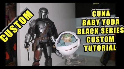 TUTORIAL Como Hacer Una Cuna De Baby Yoda Grogu The Mandalorian Black