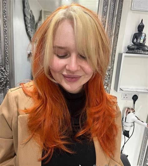 Flirty Blonde Curtain Bangs To Try This Year HairstyleCamp