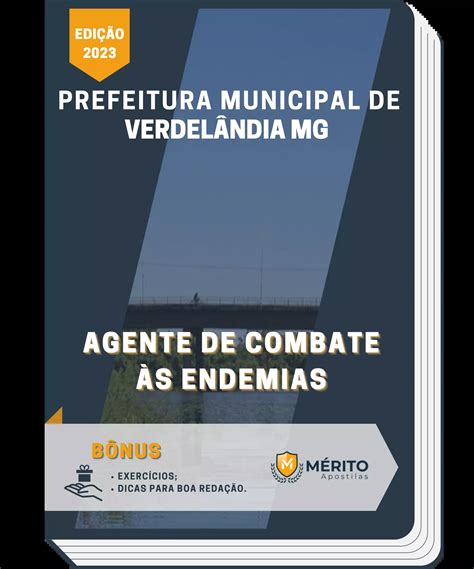 Apostila Agente De Combate às Endemias Prefeitura Verdelândia Mg 2023