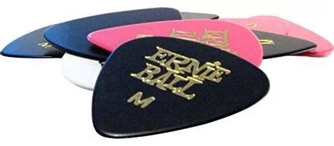 Pack De 12 Uñetas Ernie Ball 9178 12 Sideman M Asst Cuotas sin interés