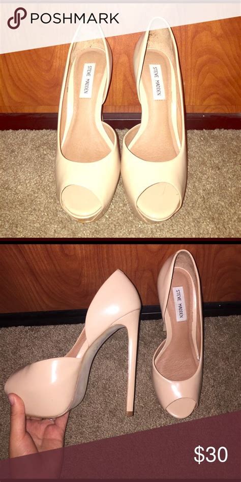 Steve Madden Nude Stilettos Nude Stilettos Steve Madden Shoes Heels