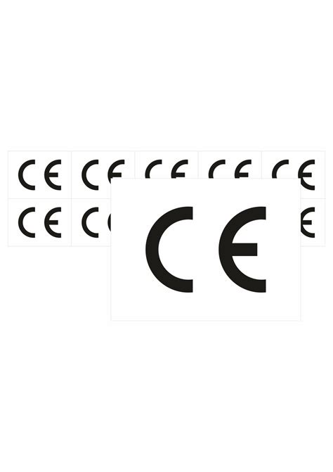 Symbol CE – obdélník | KRIŽAN - safetyshop