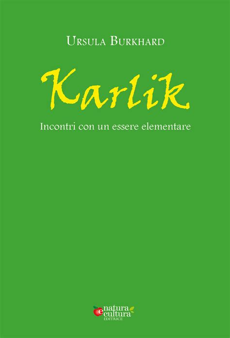 Karlik | Natura e Cultura Editrice