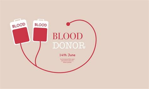 Premium Vector World Blood Donor Day Illustration Vector