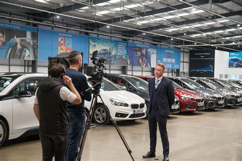 Car Dealer Live Special On The Used Car Supermarket Shop Floor Dealing