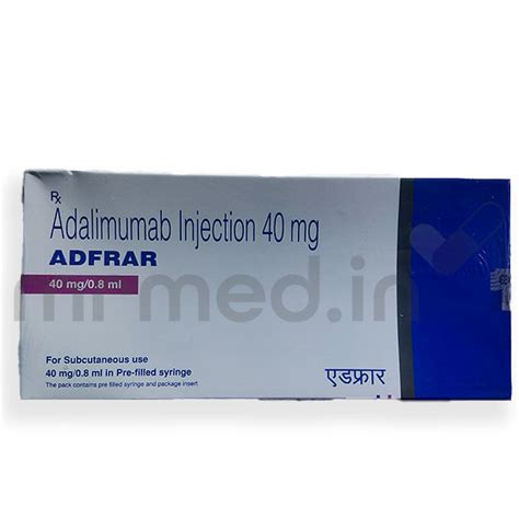 Buy Adfrar 40mg Injection Online: Uses, Price, and Side Effects | MrMed