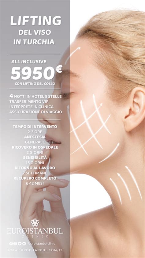 Lifting Viso Con Collo Pacchetto All Inclusive 5 950